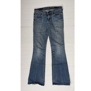 Citizens of Humanity Low Rise Flare Stretch Jeans Dark Wash Size 27
